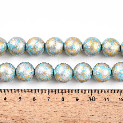 Synthetic Turquoise Beads Strands TURQ-T004-08A-08-1