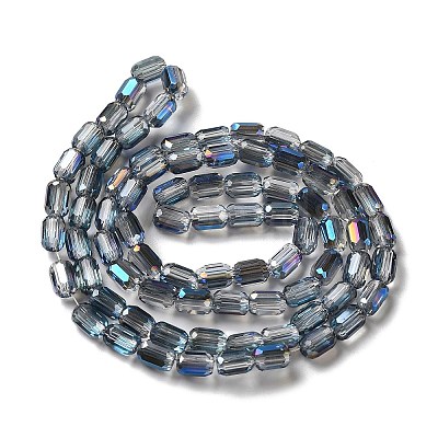 Electroplate Glass Beads Strands EGLA-D031-01-23-1
