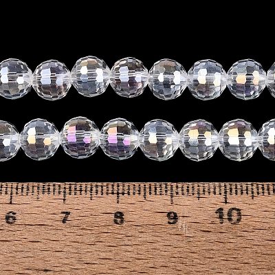 Transparent Glass Beads Strands LS-GLAA-Q107-02A-01-1