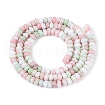 Ombre Effect Dyed Glass Beads Strands GLAA-T030-07A-02-1