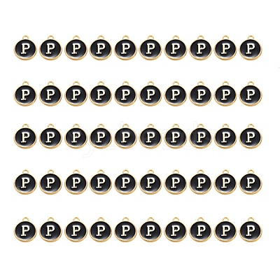 Golden Plated Alloy Charms ENAM-SZ0001-25B-P-1
