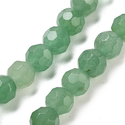 Natural Green Aventurine Beads Strands G-C150-B07-01-1