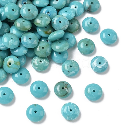 Acrylic Imitation Gemstone Beads MACR-K359-65B-1