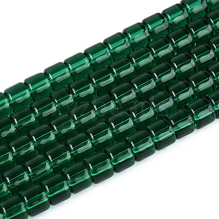 Transparent Glass Beads Strands GLAA-N065-4x4mm-A06-1