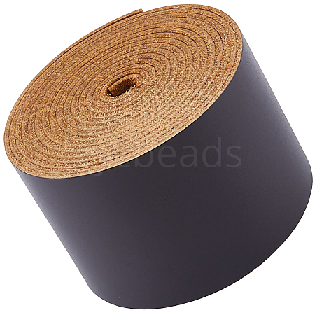 2M Flat AB Grade Cowhide Leather Cord AJEW-WH0479-73B-04-1