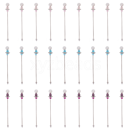 27Pcs 3 Styles Iron Head Pins DIY-GO00010-1