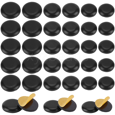 36Pcs 3 Styles Teflon & Rubber & EVA & Oil Glue Self-adhesive Furniture Protection Pads AJEW-CN0002-94A-1
