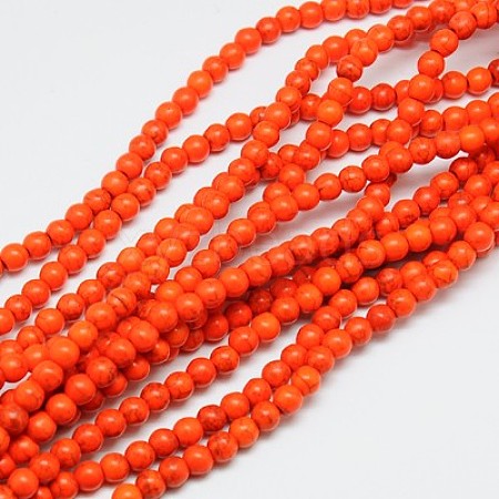 Synthetic Turquoise Beads Strands LS-TURQ-G106-10mm-02G-1
