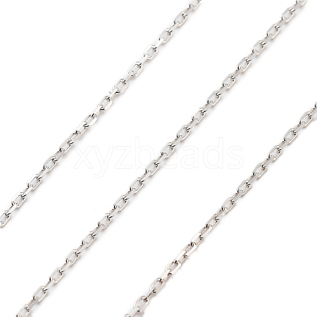 925 Sterling Silver Paperclip Chains LS-STER-P064-04S-1