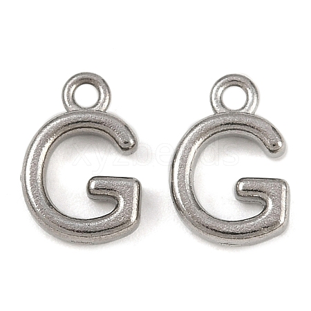 304 Stainless Steel Charms STAS-G356-08P-G-1