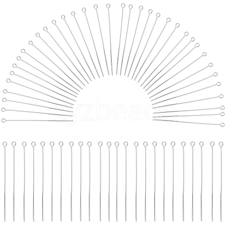 SOFPLATE 600Pcs Brass Eye Pin KK-SP0001-69D-S-1