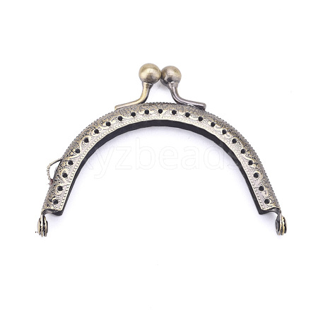 Iron Purse Frame Kiss Clasp Lock FIND-WH0052-91A-1