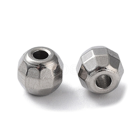 Non-Tarnish 303 Stainless Steel Beads STAS-Q302-13D-P-1