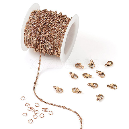  DIY Chain Bracelet Necklace Making Kit CHS-TA0001-44-1