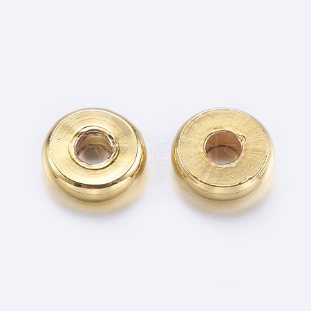 Brass Spacer Beads KK-K197-A-58G-1