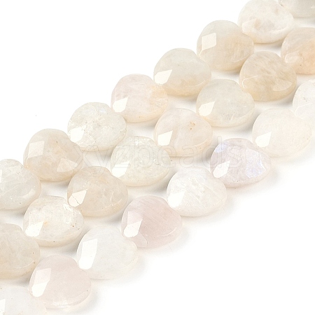 Natural Rainbow Moonstone Beads Strands G-G118-A01-01-1