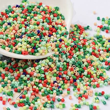 Baking Paint Glass Seed Beads X-SEED-S042-05B-51-1