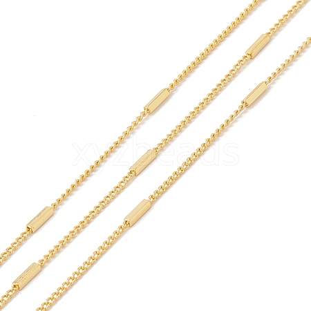Brass Curb Chains CHC-O001-14G-1
