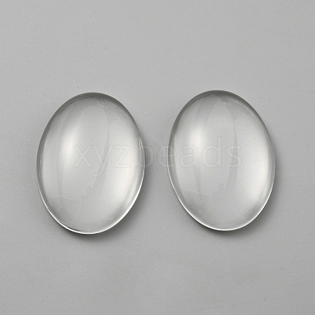 Glass Cabochons GLAA-WH0035-34-1