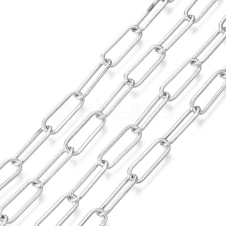 Unwelded Iron Paperclip Chains CH-S125-17A-02-1