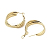 PVD Vacuum Plating 202 Stainless Steel Hoop Earrings EJEW-A041-02G-2