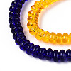 Transparent Glass Beads Strands GLAA-T025-6mm-15-3