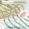  2 Strands Natural Green Aventurine Beads Strands G-NB0005-02-2