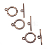 Tibetan Style Toggle Clasps LS-TIBEP-A12208-R-FF-2