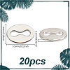 20Pcs 925 Sterling Silver Chain Tabs STER-BC0002-87P-2