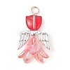 Transparent Acrylic and Glass Pendants PALLOY-JF02448-3