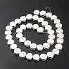 Non-magnetic Synthetic Hematite Beads Strands G-B014-02S-4