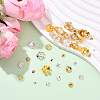 100Pcs 20 Styles Brass Bead Caps KK-YW0004-01-4
