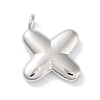Rack Plating Brass Balloon Letter Pendants LS-KK-C050-01P-X-1
