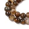 Natural Yellow Tiger Eye Beads Strands G-H238-6mm-3