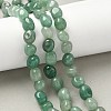 Natural Green Aventurine Beads Strands G-C038-02A-01-5