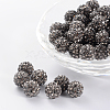 Pave Disco Ball Beads LS-RB-H258-10MM-215-1