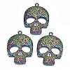 Alloy Big Pendants PALLOY-N156-029-RS-1