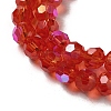 Electroplate Transparent Glass Beads Strands EGLA-A035-T4mm-L01-3