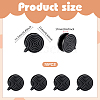 10Pcs 304 Stainless Steel Vortex Cuff Earrings EJEW-UN0002-76EB-3