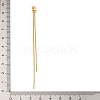 Brass Ball Chain Ear Nuts KK-G510-18G-3