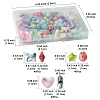 120Pcs 3 Styles Imitation Gemstone Acrylic Beads Sets OACR-FS0001-84-4