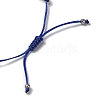 Gemstone Braided Bead Bracelets BJEW-C061-10-3