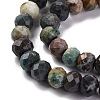 Natural Chrysocolla Beads Strands G-K380-A17-01-4