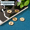 Real 14K Gold Plated Brass Connector Charms KK-TAC0017-04G-03-6