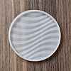 DIY Flat Round/Square Corrugated Cup Mat Silicone Molds SIMO-H009-02A-01-2