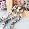 Yilisi 3 Strands 3 Style Natural Zebra Jasper Beads Strands G-YS0001-02-10