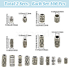 2 Sets Tibetan Styles Alloy Beads FIND-SC0019-62-2