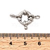 Brass Spring Ring Clasps KK-D407-01P-B-3