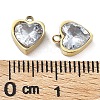 Ion Plating(IP) 304 Stainless Steel Charm STAS-Q254-32G-3