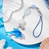 Acrylic Mobile Phone Straps HJEW-JM02574-2